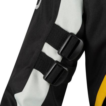 Geacă Moto Touring din Textil BERING ZEPHYR · Negru / Verde / Portocaliu  - 9