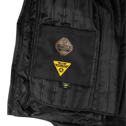 Geacă Moto Touring din Textil BERING ZEPHYR · Negru / Verde / Portocaliu  - 10