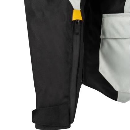 Geacă Moto Touring din Textil BERING ZEPHYR · Negru / Verde / Portocaliu  - 6