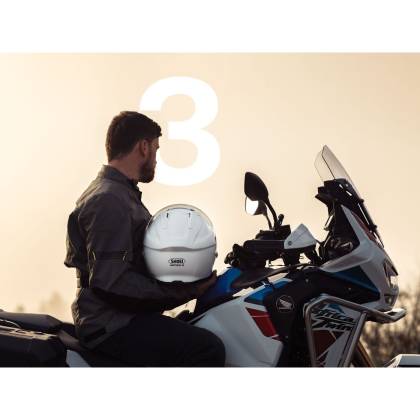 Cască Moto Integrală SHOEI GT-AIR 3 Chalk Grey · Gri  - 8