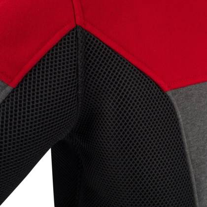 Hanorac Moto BERING HOODIZ VENTED · Gri / Roșu  - 3