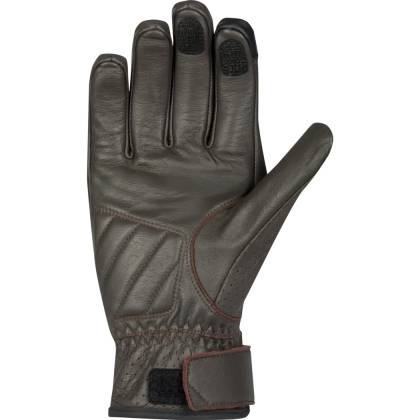 Mănuși Moto din Piele SEGURA ROMEO · Maro / Alb  - 1