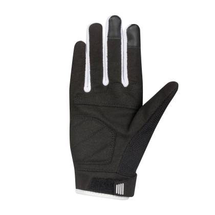 Mănuși Moto Damă din Textil BERING LADY BREEZE · Negru / Alb  - 1