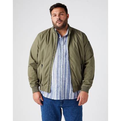 Geacă Casual din Textil WILD WEST W4F86PX45 · Verde-Olive  - 4