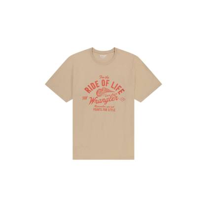 Tricou Casual WILD WEST Americana Tee Timberwolf 112362788 