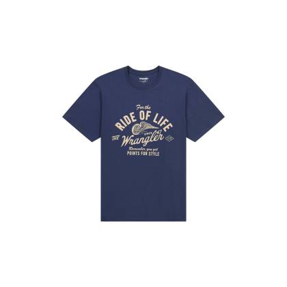 Tricou Casual WILD WEST Americana Tee Navy 112362792 
