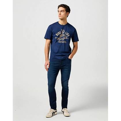 Tricou Casual WILD WEST Americana Tee Navy 112362792 · Albastru  - 1