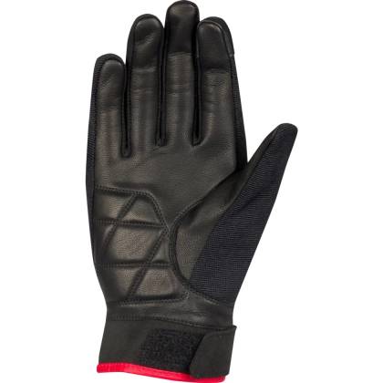 Mănuși Moto din Piele & Textil SEGURA PALMER · Negru / Roșu  - 1