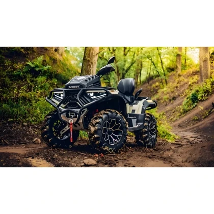 ATV LONCIN XWOLF 700 MUD, 686cc, 47.6 CP, 35kW, 2WD/4WD, T3b · Negru  - 7