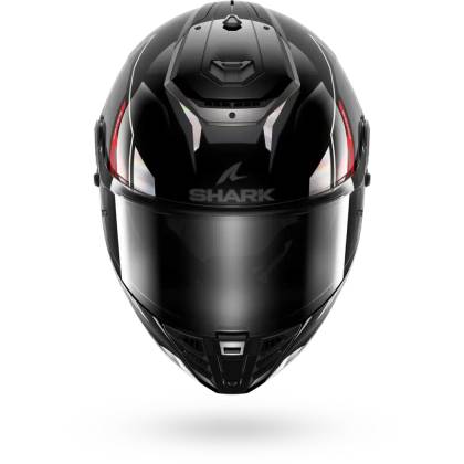 Cască Moto Integrală SHARK SPARTAN RS BLANK MAT SP · Negru / Roșu  - 2