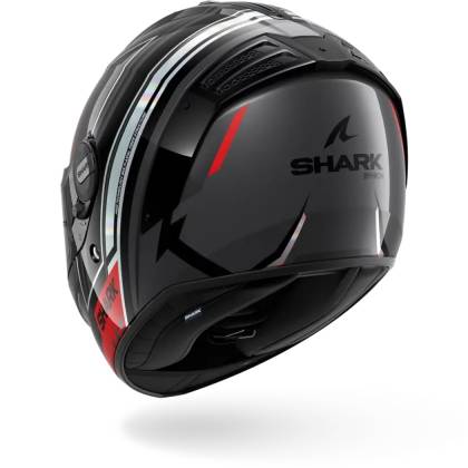 Cască Moto Integrală SHARK SPARTAN RS BLANK MAT SP · Negru / Roșu  - 1