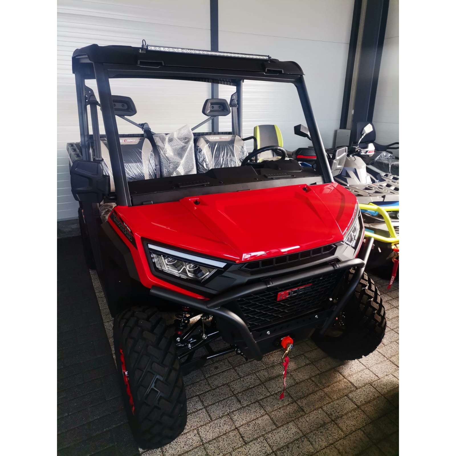UTV AODES WORKCROSS 1000-3 BASIC, 976cc, 84 CP, 62kW, 2WD/4WD, T3b · Roșu  - 1