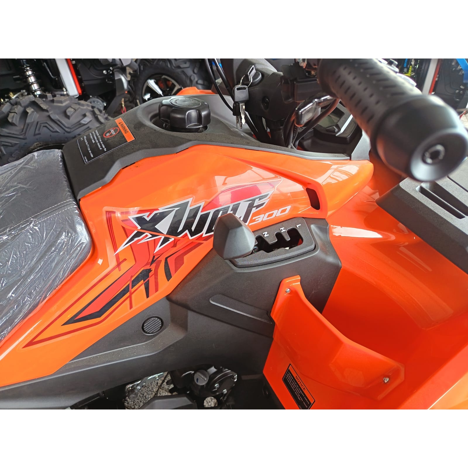 ATV LONCIN XWOLF 300, 271cc, 23 CP, 16.8kW, 2WD, T3b · Gri  - 11
