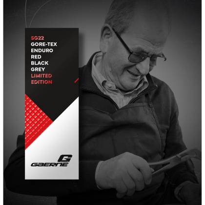 Cizme Enduro - Cross GAERNE SG22 2025 GORE-TEX® ENDURO – Ediție Limitată · Negru / Roșu / Gri  - 1