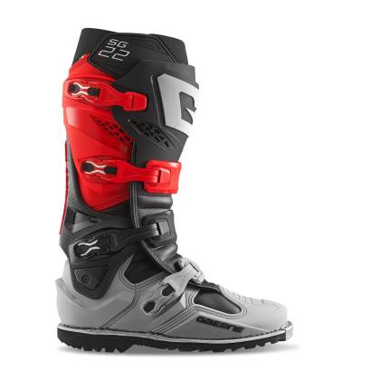 Cizme Enduro - Cross GAERNE SG22 2025 GORE-TEX® ENDURO – Ediție Limitată · Negru / Roșu / Gri  - 8
