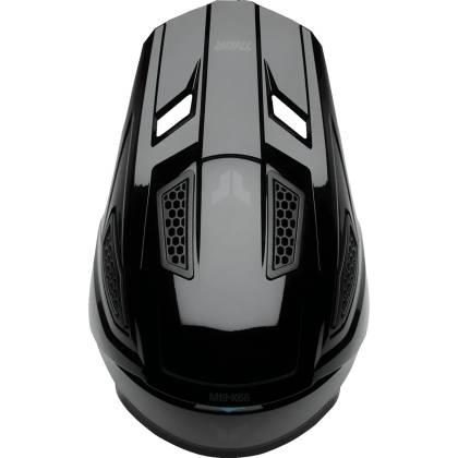 Cască Enduro - Cross THOR FLEET BLACKOUT · Negru  - 3