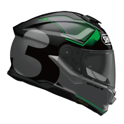 Cască Moto Integrală SHOEI GT-AIR 3 MIKE TC-4 · Negru / Verde  - 4