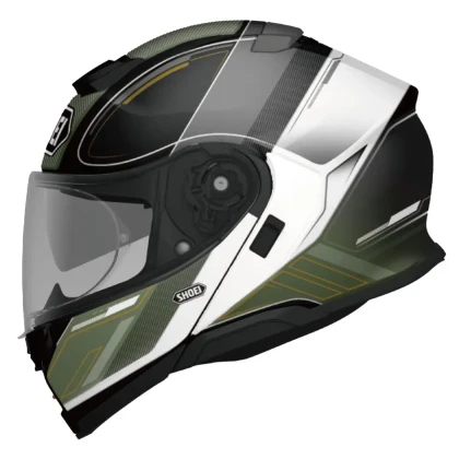 Cască Moto Flip-Up SHOEI NEOTEC 3 SHARPEN TC-5 · Negru / Gri  - 1