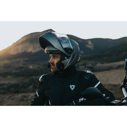 Cască Moto Flip-Up SHOEI NEOTEC 3 SHARPEN TC-5 · Negru / Gri  - 3