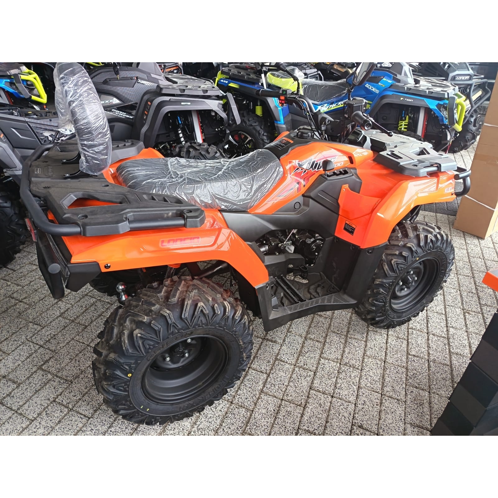 ATV LONCIN XWOLF 300, 271cc, 23 CP, 16.8kW, 2WD, T3b · Portocaliu  - 4