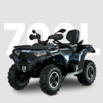 ATV LONCIN XWOLF 700L, 686cc, 47,6 CP, 35kW, 2WD/4WD, T3b · Albastru