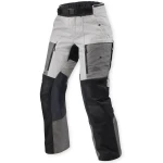 Pantaloni Moto Damă din Textil REVIT SAND 5 H2O LADIES · Argintiu / Negru