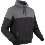 Hanorac Moto BERING HOODIZ VENTED · Negru / Gri