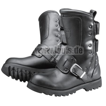 Cizme Moto din Piele HIGHWAY 1 CHOPPER · Negru 