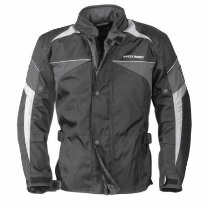 Geacă moto CYCLE SPIRIT 0207 · Negru / Gri  - 1