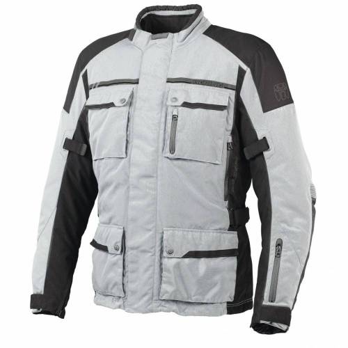 Geacă Moto din Textil GoreTex BERING ALIAS · Gri / Negru 
