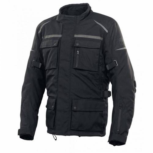 Geacă Moto din Textil GoreTex BERING ALIAS · Negru 