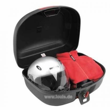 Cutie / Topcase Moto GIVI E42 · Negru / Roșu  - 3