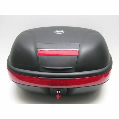 Cutie / Topcase Moto GIVI E460N · Negru / Roșu 