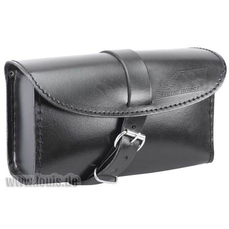 Geantă Moto din Piele pentru Scule IRON HORSE · Negru 