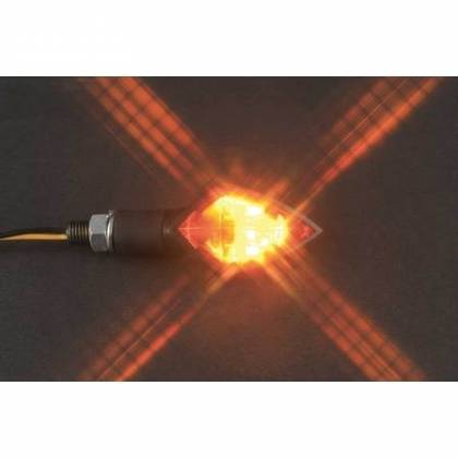 Semnalizator Matt BLACK/ORANGE  - 1