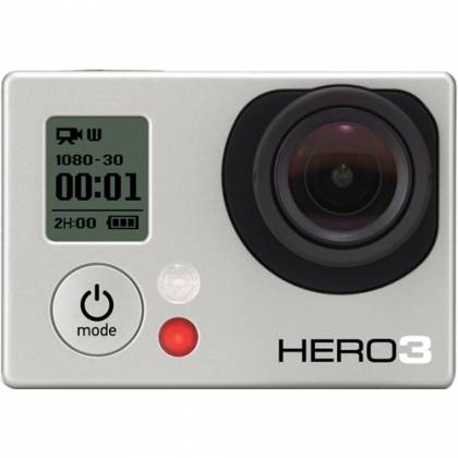 Cameră Video Sport GoPro FullHD Hero 3, Silver Edition  - 0