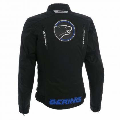 Geacă Moto din Textil BERING ONYX · Albastru / Negru  - 1