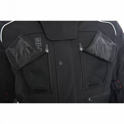 Geacă Moto din Textil BERING RANDO · Negru  - 2