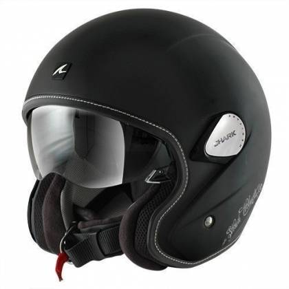 Cască Moto Open Face SHARK HERITAGE TAWNY · Negru / Gri  - 0