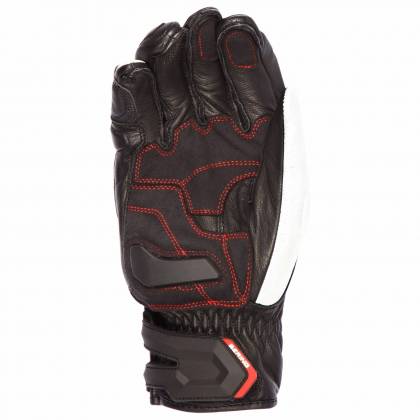 Mănuși Moto din Piele BERING SYRIO · Negru / Alb / Roșu  - 1