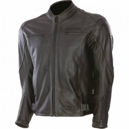 Geacă Moto din Piele BERING DANY · Negru  - 1