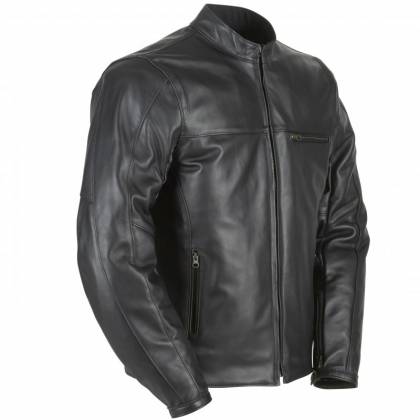 Geacă Moto din Piele BERING DANY · Negru  - 0