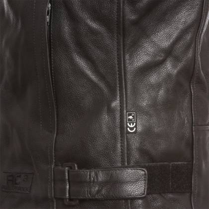 Geacă Moto din Piele BERING DANY · Negru  - 2