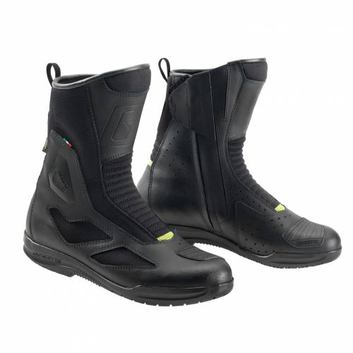 Cizme Moto Touring GoreTex GAERNE HYBRID · Negru 