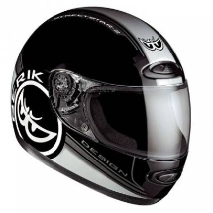 Cască Moto Integrală Berik Streetstar FF-304  · Negru / Alb  - 0