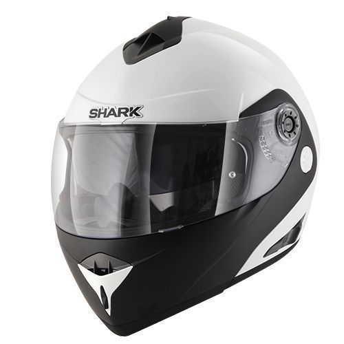 Cască Moto Flip Up SHARK OPENLINE D-TONE · Negru / Alb 