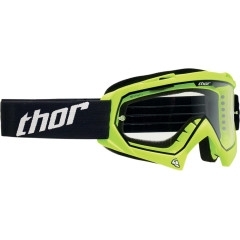 Ochelari Enduro - Cross THOR S13 ENEMY · Verde-Fluo 
