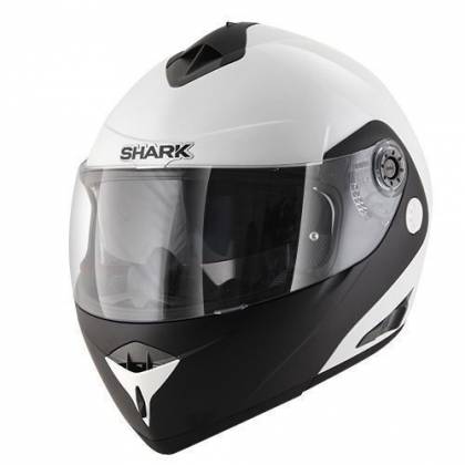 Cască Moto Flip Up SHARK OPENLINE D-TONE · Negru / Alb  - 0