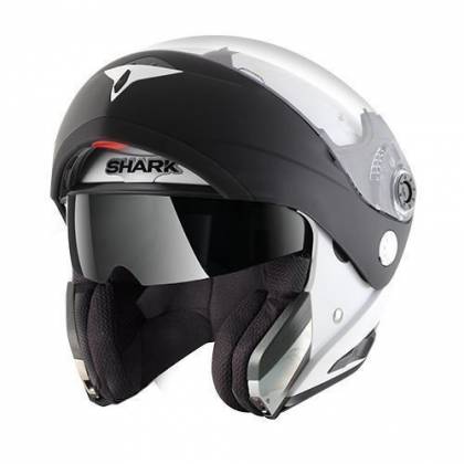 Cască Moto Flip Up SHARK OPENLINE D-TONE · Negru / Alb  - 1