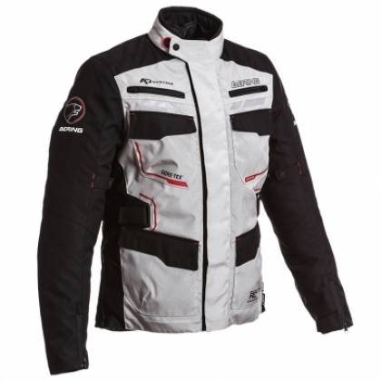 Geacă Moto din Textil BERING SHIELD GTX · Negru / Gri  - 0